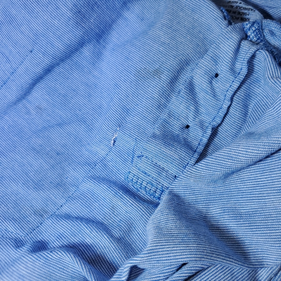 Swiss Cross Men's Medium lt. blue w/ pineapple pattern - Picture 10 of 13